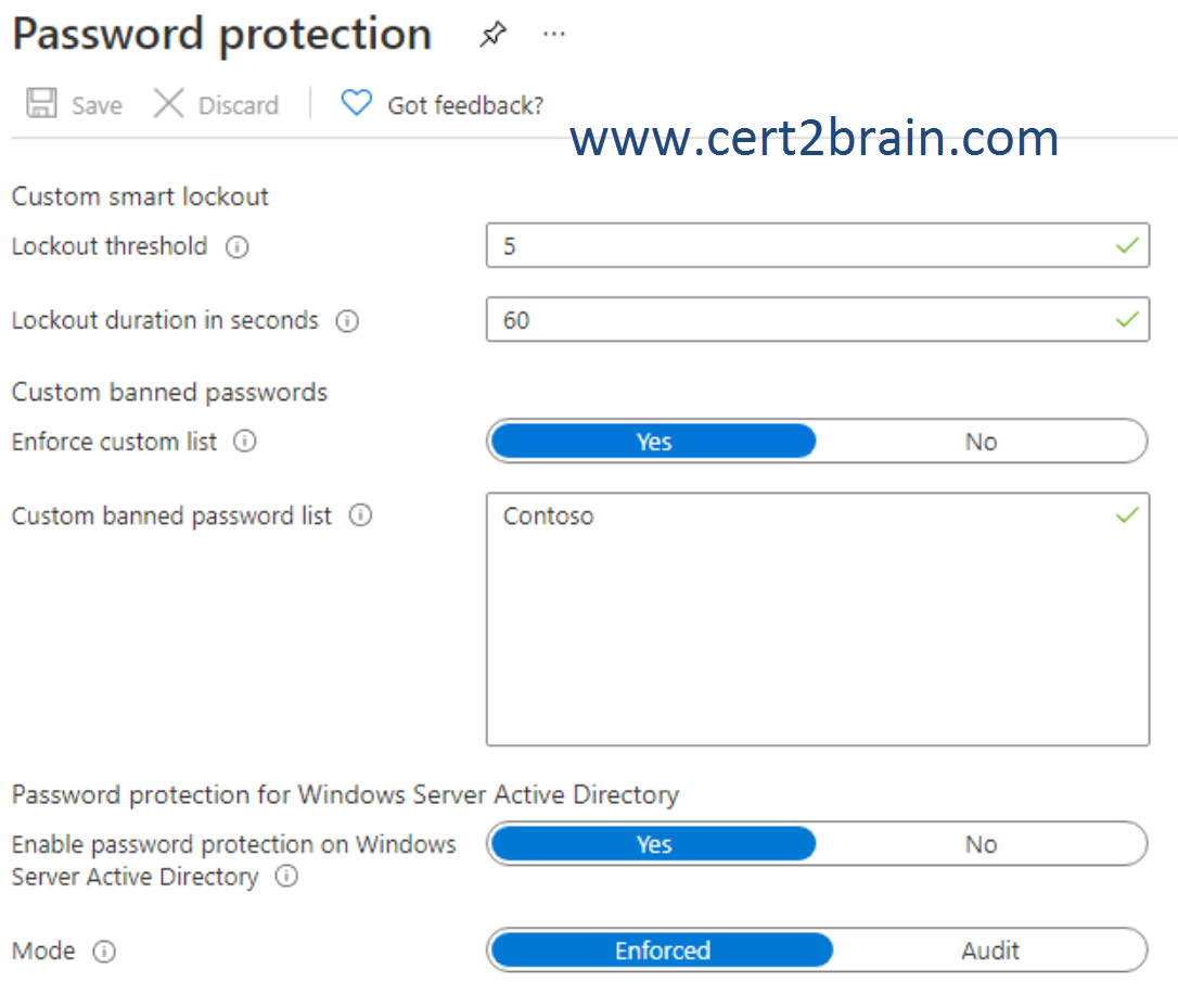 Test MS-100 Online